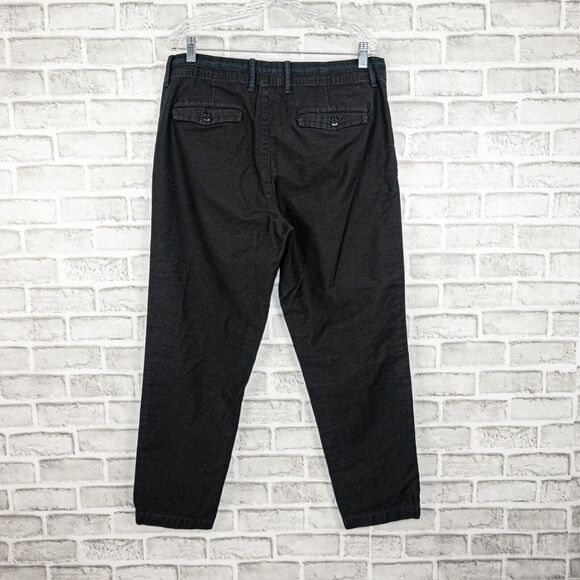 ONES STROKE Tokyo Men's Drawstring Trouser Pants Navy front Black back 6 - Picture 4 of 9